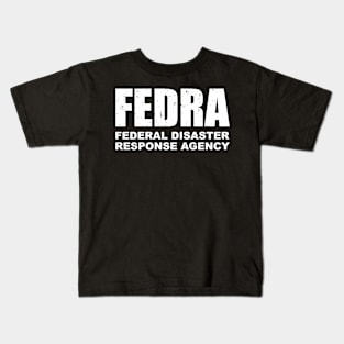 FEDRA text only Kids T-Shirt